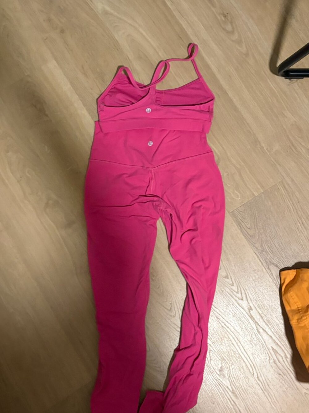 lululemon hot pink set (leggings)